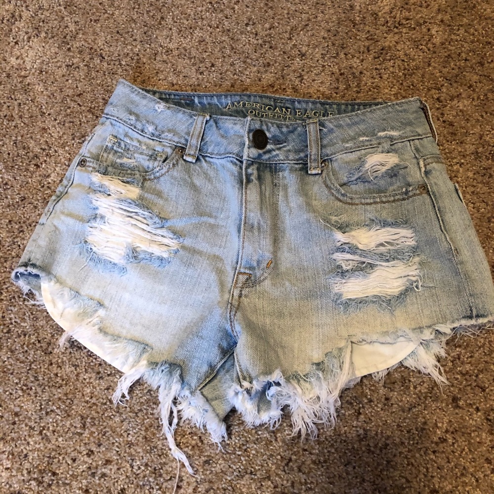 American Eagle high-rise shorts